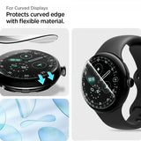 Spigen Google Pixel Watch 3/4 41mm Näytönsuoja EliteShield EZ Fit 2-pakkaus