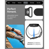 Spigen Google Pixel Watch 3/4 45mm Armband Nano Pop Black Sesame