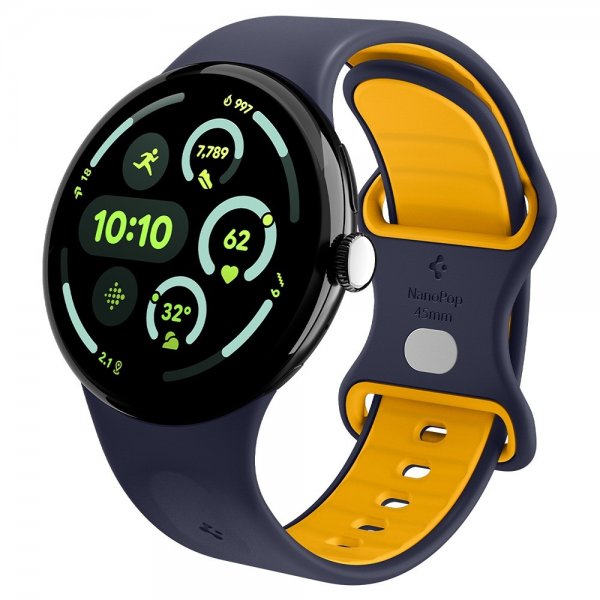Spigen Google Pixel Watch 3/4 45mm ranneke Nano Pop Blueberry Navy