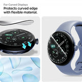 Spigen Google Pixel Watch 3/4 45mm näytönsuoja EliteShield EZ Fit 2-pakkaus