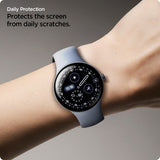 Spigen Google Pixel Watch 3/4 45mm näytönsuoja EliteShield EZ Fit 2-pakkaus