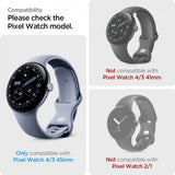 Spigen Google Pixel Watch 3/4 45mm näytönsuoja EliteShield EZ Fit 2-pakkaus