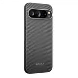 Pitaka Google Pixel 9/Pixel 9 Pro Kuori Ultra-Slim Case MagSafe Black/Grey Twill