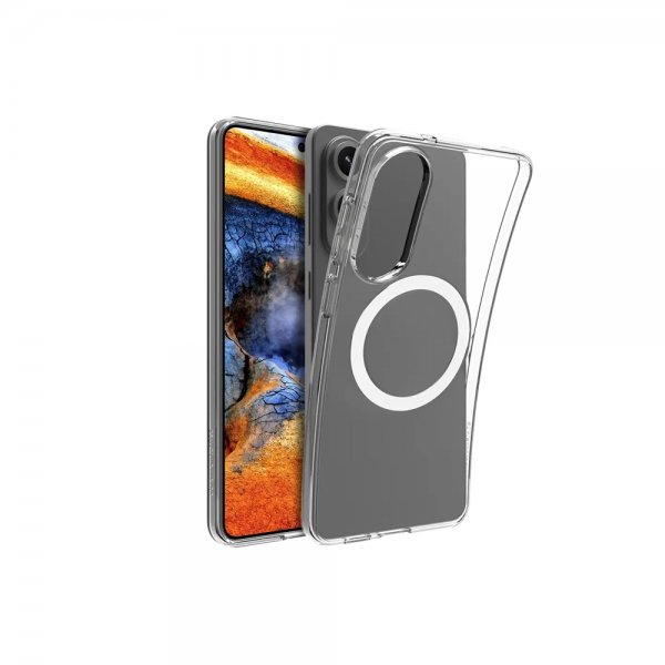 dbramante1928 Samsung Galaxy S25 Edge Suojakuori Greenland Pro Qi2 Transparent