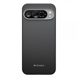 Pitaka Google Pixel 9 Pro XL Kuori Ultra-Slim Case MagSafe Black/Grey Twill