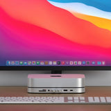 Satechi Type-C Aluminum Stand & Hub Mac Minille, hopea