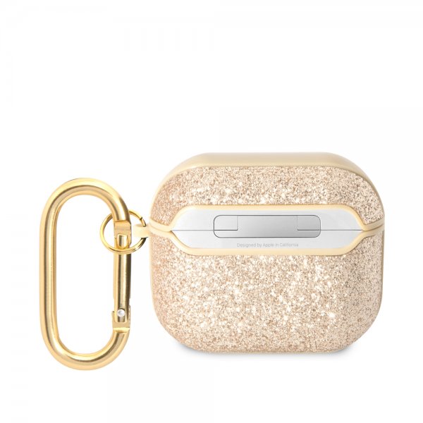 Guess AirPods 3 Kuoret Glitter Hiutaleet Kulta