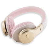 Guess langattomat Bluetooth 4G Script Metal Logo -kuulokkeet, pinkki