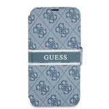 Guess iPhone 13 Mini Suojakuori Printed Stripe Sininen