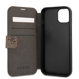 Guess iPhone 13 Mini Suojakuori Printed Stripe Ruskea