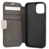 Guess iPhone 13 Mini Suojakuori Printed Stripe Pinkki