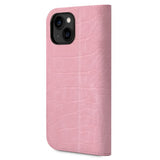 Guess iPhone 14 -suojakuori Croco Pink