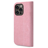 Guess iPhone 14 Pro Max Suojakuori Croco Rosa