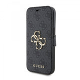 Guess iPhone 15 Plus Suojakuori 4G Logo Harmaa