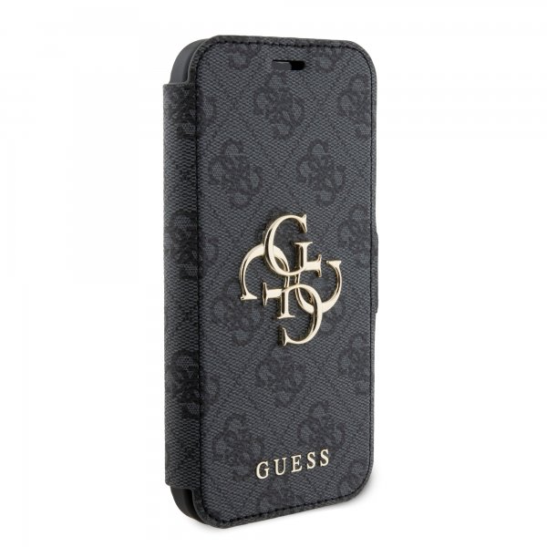 Guess iPhone 15 Plus Suojakuori 4G Logo Harmaa