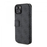 Guess iPhone 15 Plus Suojakuori 4G Logo Harmaa