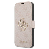Guess iPhone 15 Pro Max Suojakuori 4G Logo Pinkki