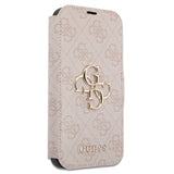 Guess iPhone 15 Pro Max Suojakuori 4G Logo Pinkki