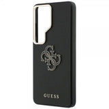 Guess Samsung Galaxy S26 Ultra Kuoret 4G Logo Grained Musta