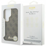 Guess Samsung Galaxy S26 Ultra Kuori 4G Script MagSafe Ruskea