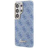 Guess Samsung Galaxy S26 Ultra Kuori 4G Script MagSafe Sininen