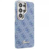 Guess Samsung Galaxy S26 Ultra Kuori 4G Script MagSafe Sininen