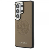 Guess Samsung Galaxy S26 Ultra Kuoret Perforated Logo MagSafe Ruskea