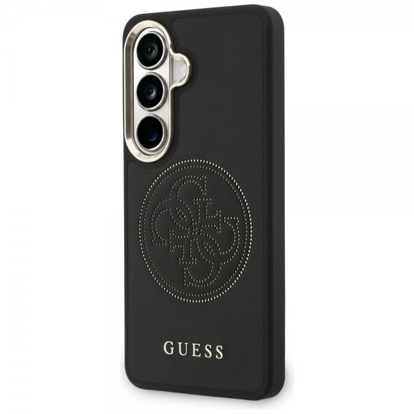 Guess Samsung Galaxy S26 Kuori Perforoitu Logo MagSafe Musta