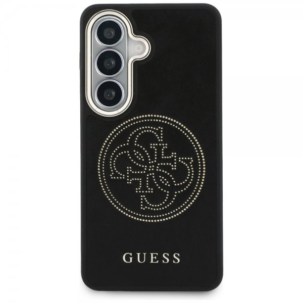 Guess Samsung Galaxy S26 Kuori Perforoitu Logo MagSafe Musta