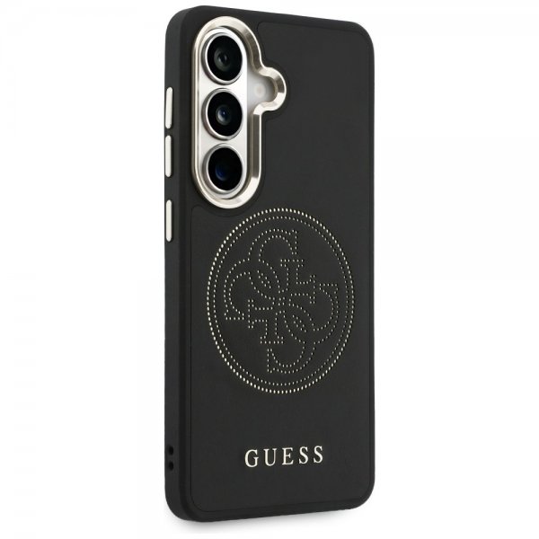 Guess Samsung Galaxy S26 Kuori Perforoitu Logo MagSafe Musta