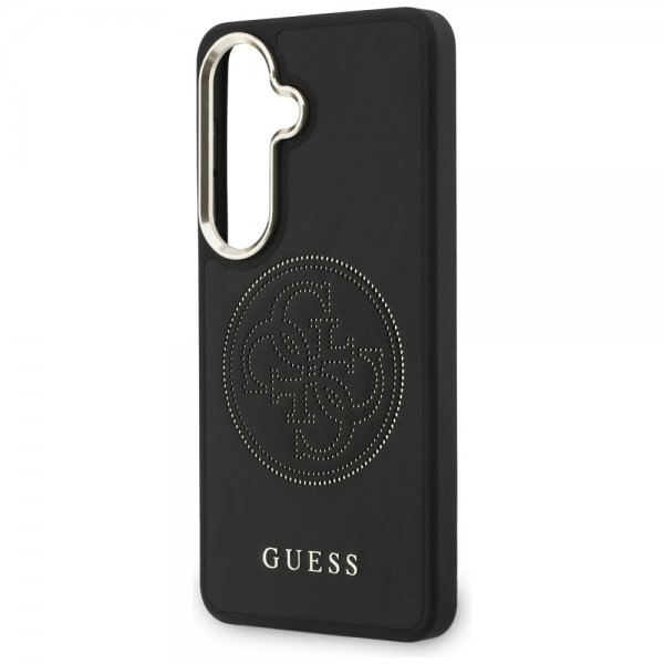 Guess Samsung Galaxy S26 Kuori Perforoitu Logo MagSafe Musta