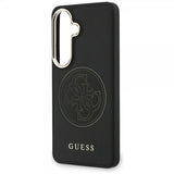 Guess Samsung Galaxy S26 Kuori Perforoitu Logo MagSafe Musta