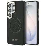 Guess Samsung Galaxy S26 Ultra Kuoret Perforated Logo MagSafe Musta