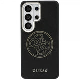 Guess Samsung Galaxy S26 Ultra Kuoret Perforated Logo MagSafe Musta