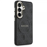 Guess Samsung Galaxy S26 Plus -kuori 4G Embossed MagSafe Musta