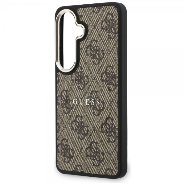 Guess Samsung Galaxy S26 Plus -kuori 4G Embossed MagSafe Ruskea
