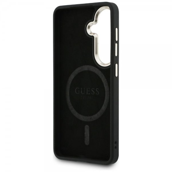 Guess Samsung Galaxy S26 Plus -kuori 4G Embossed MagSafe Sininen