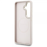 Guess Samsung Galaxy S26 Kuori Saffiano Peony MagSafe Roosa