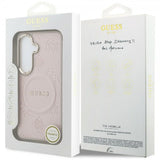 Guess Samsung Galaxy S26 Kuori Saffiano Peony MagSafe Roosa