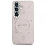 Guess Samsung Galaxy S26 Plus -kuori Saffiano Peony MagSafe, pinkki