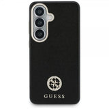 Guess Samsung Galaxy S26 Kuori Rhinestone Logo MagSafe Musta