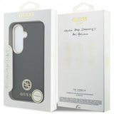 Guess Samsung Galaxy S26 Plus Kuori Timanttikuvioitu Logo MagSafe Musta