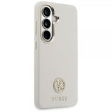 Guess Samsung Galaxy S26 Plus Kotelo Timanttikuvioitu Logo MagSafe Beige