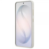 Guess Samsung Galaxy S26 Plus Kotelo Timanttikuvioitu Logo MagSafe Beige