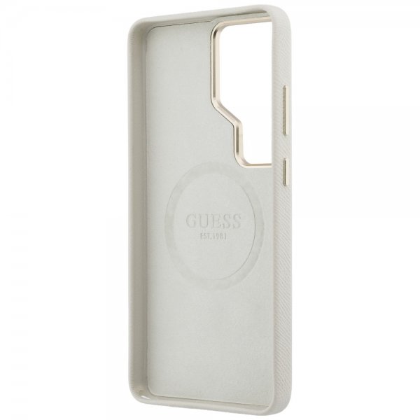 Arvaa Samsung Galaxy S26 Ultra Kuoret Tekojalokivilogo MagSafe Beige