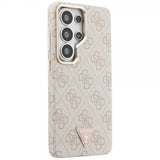 Guess Samsung Galaxy S26 Ultra Kuoret 4G Triangle MagSafe Vaaleanpunainen