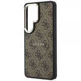 Guess Samsung Galaxy S26 Ultra Kuoret 4G Embossed MagSafe Ruskea