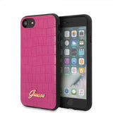 Guess iPhone 7/8/SE Kuori Croco Magenta