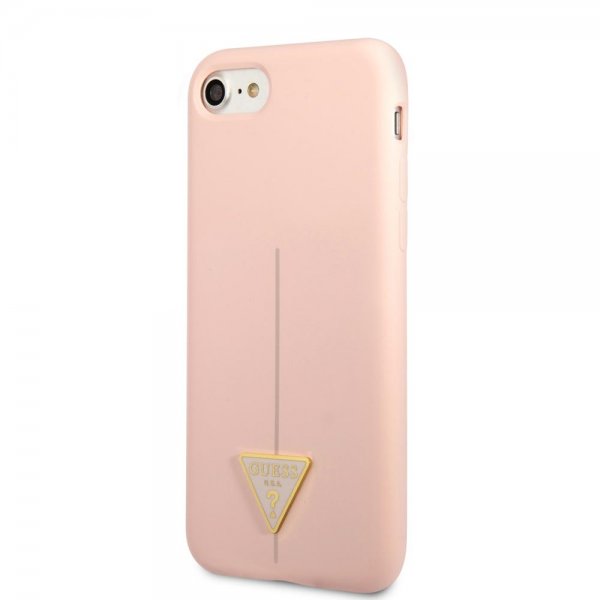 Guess iPhone 7/8/SE Kuori Metal Triangle Ruusukulta