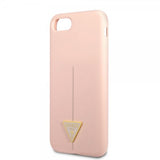 Guess iPhone 7/8/SE Kuori Metal Triangle Ruusukulta